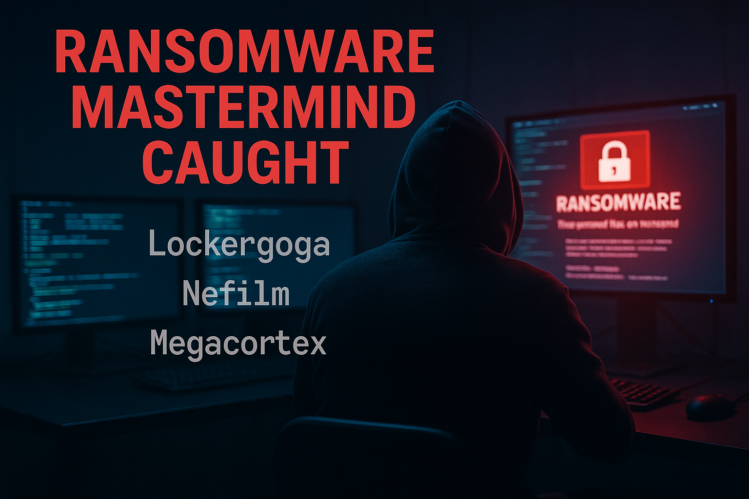 U.S. Charges Ransomware Administrator for Global Cyber Crimes with Lockergoga, Nefilim, and Megacortex Attacks