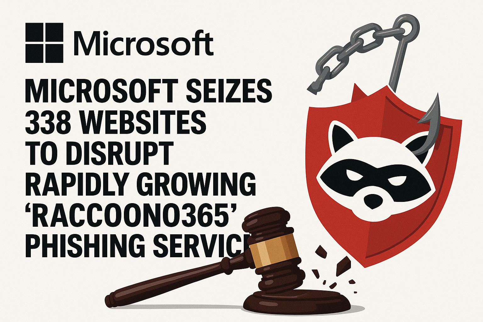 Microsoft Seizes 338 Websites to Disrupt Rapidly Growing ‘RaccoonO365’ Phishing Service
